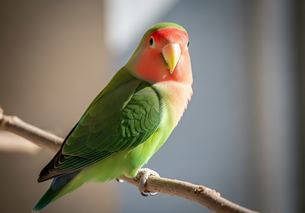 Lovebird bird breed