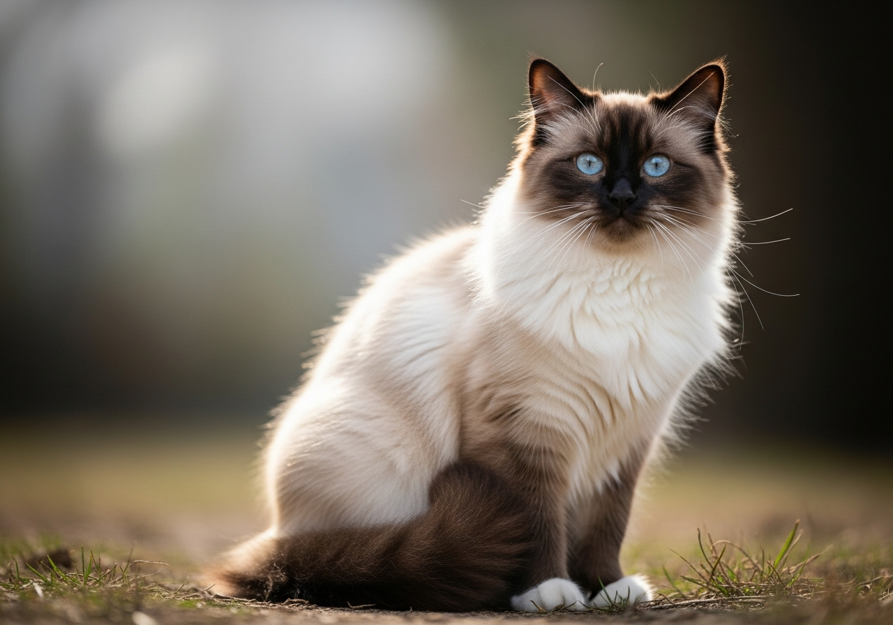 Ragdoll cat breed