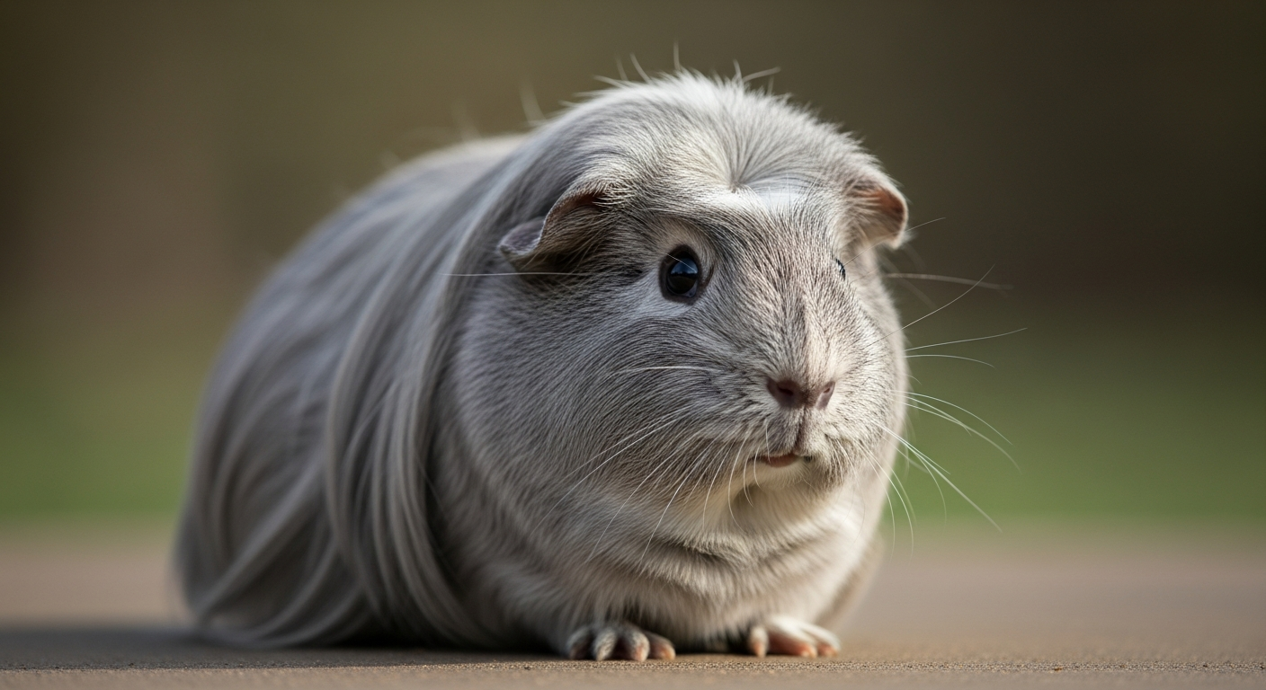Coronet guinea pig breed