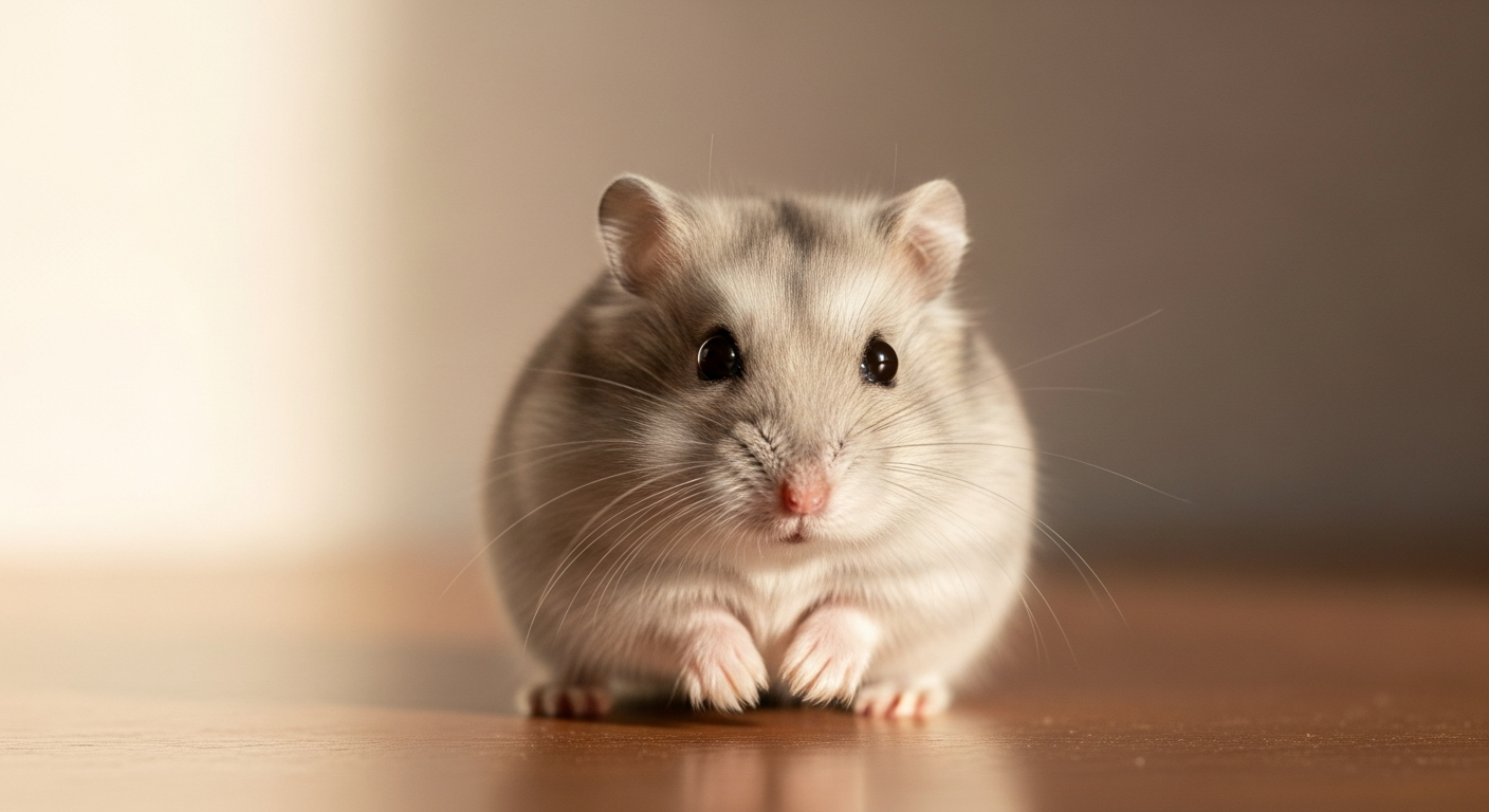 Winter White Russian Dwarf hamster breed