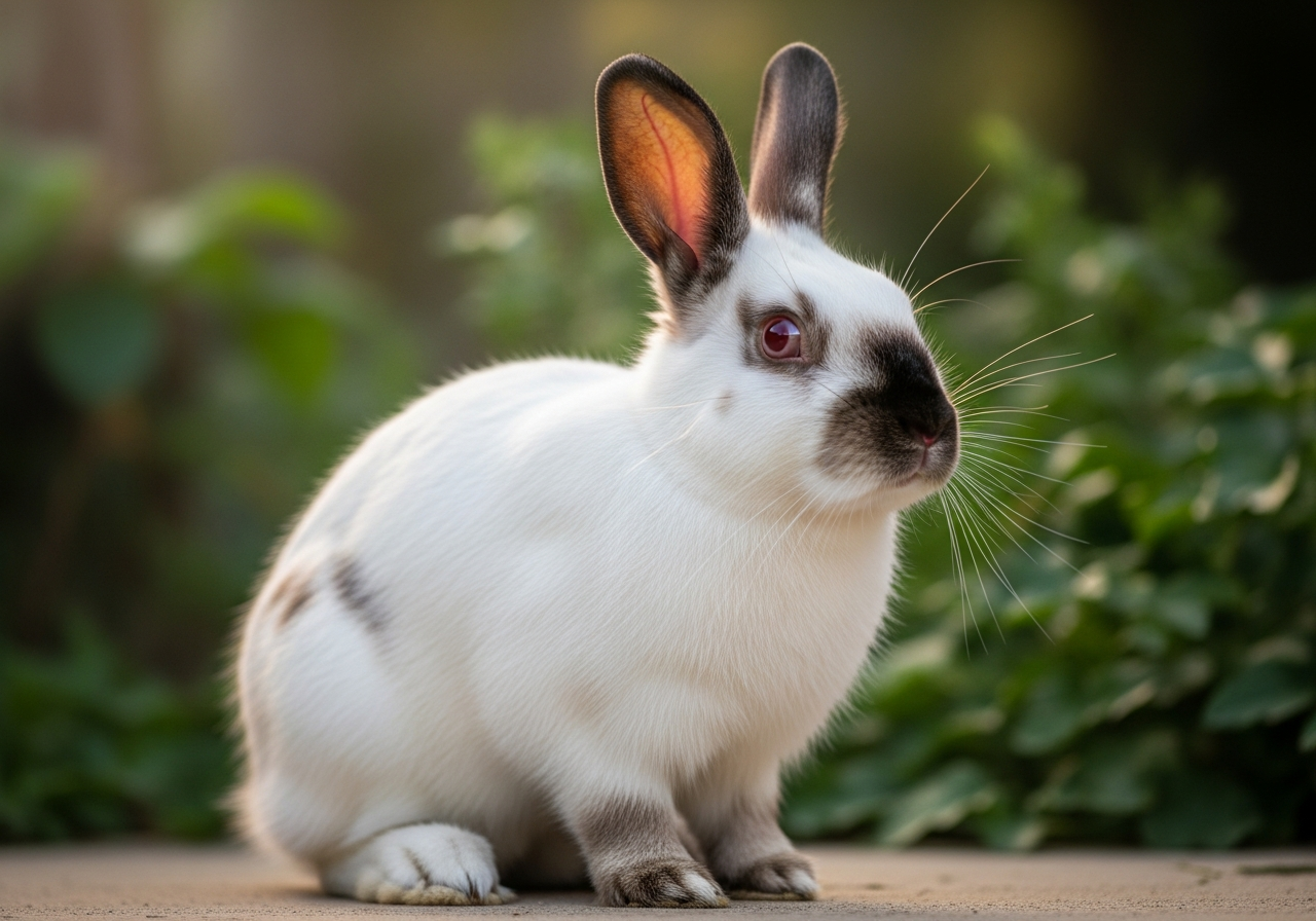 Himalayan rabbit breed